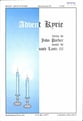 Advent Kyrie SATB choral sheet music cover